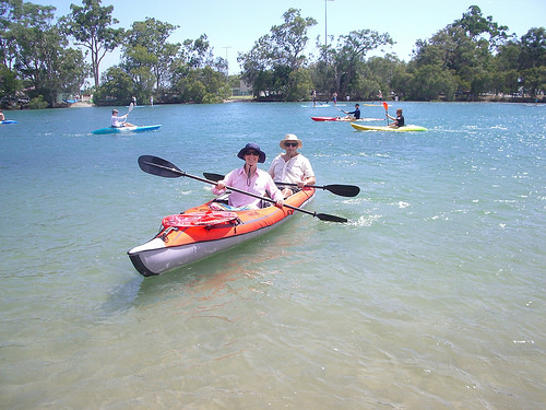 Kayaking Palm Beach Queensland