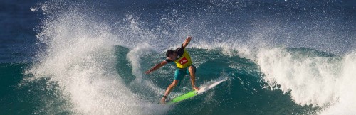 Surfing Palm Beach